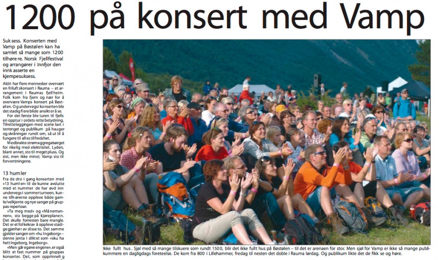 Faksmimilie Åndalsnes Avis 19/7-2011